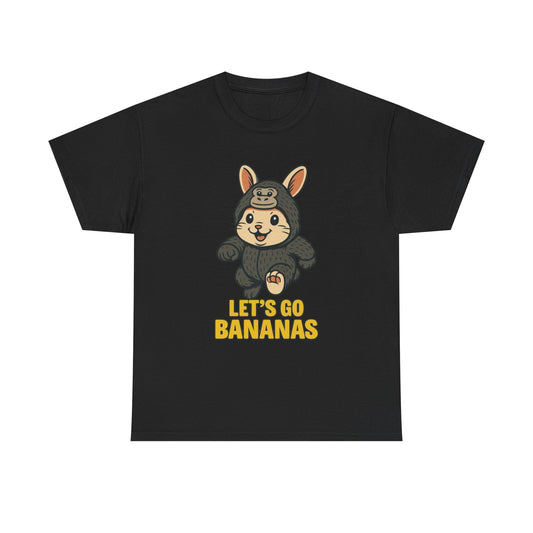 Lets Go Bananas Graphic T Shirt ADULT NEW