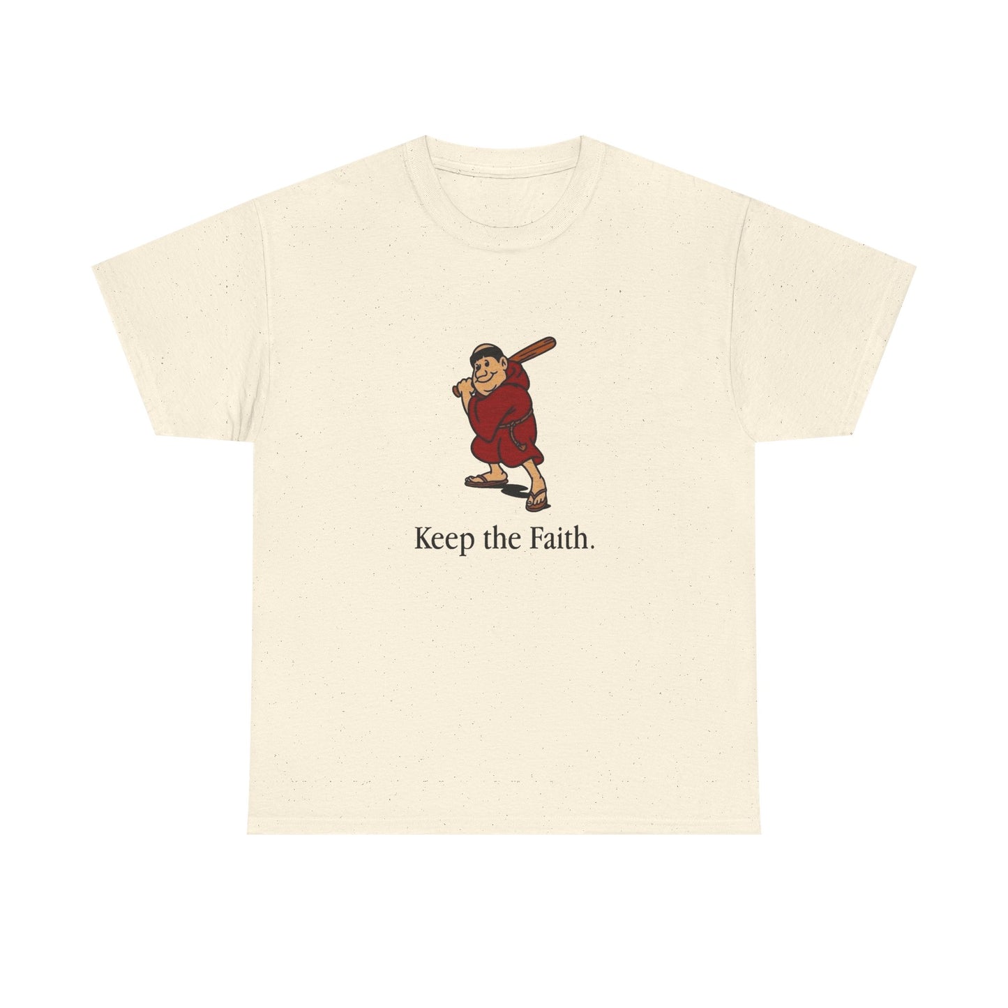 Keep The Faith Graphic T Shirt NEW Vintage Unisex Heavy Cotton Tee
