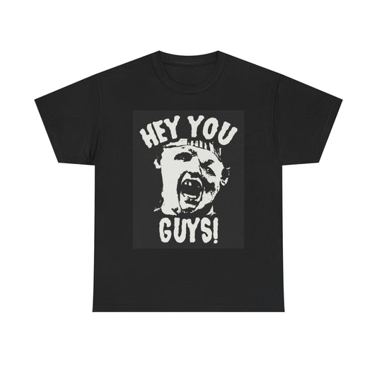 The Goonies Graphic T Shirt HEY YOU GUYS Funny Unisex Heavy Cotton Tee