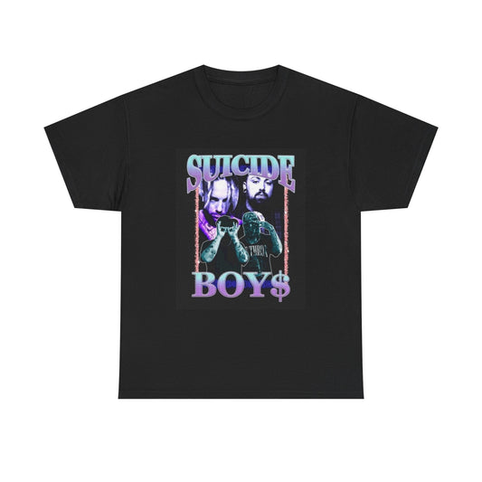 Suicide Boys Tshirt Rap Hip Hop Poster Merch Tour Unisex Heavy Cotton Tee