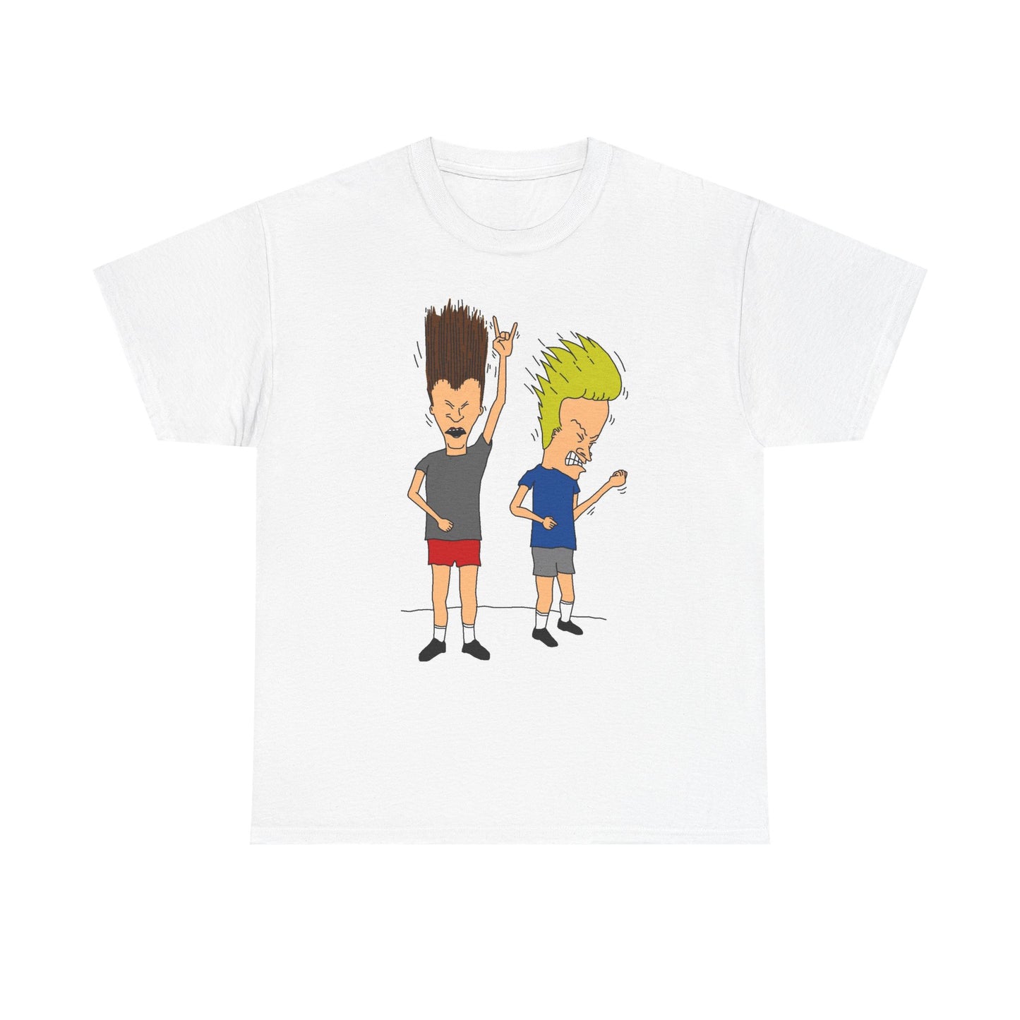 Beavis And Butthead Graphic T Shirt Funny 90s Cartoon Unisex Heavy Cotton Tee 6