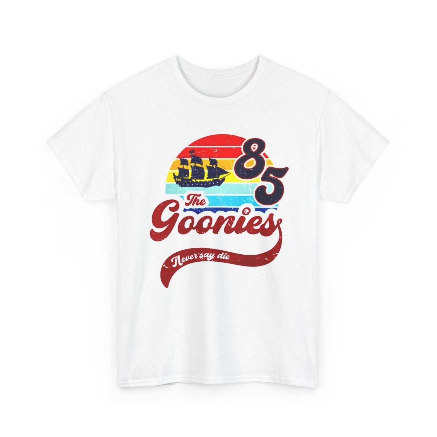 The Goonies Graphic T Shirt Vintage Funny Retro Unisex Heavy Cotton Tee