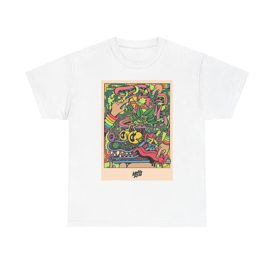 Killer Acid Graphic T Shirt Vintage Weed Poster Retro Unisex Heavy Cotton Tee
