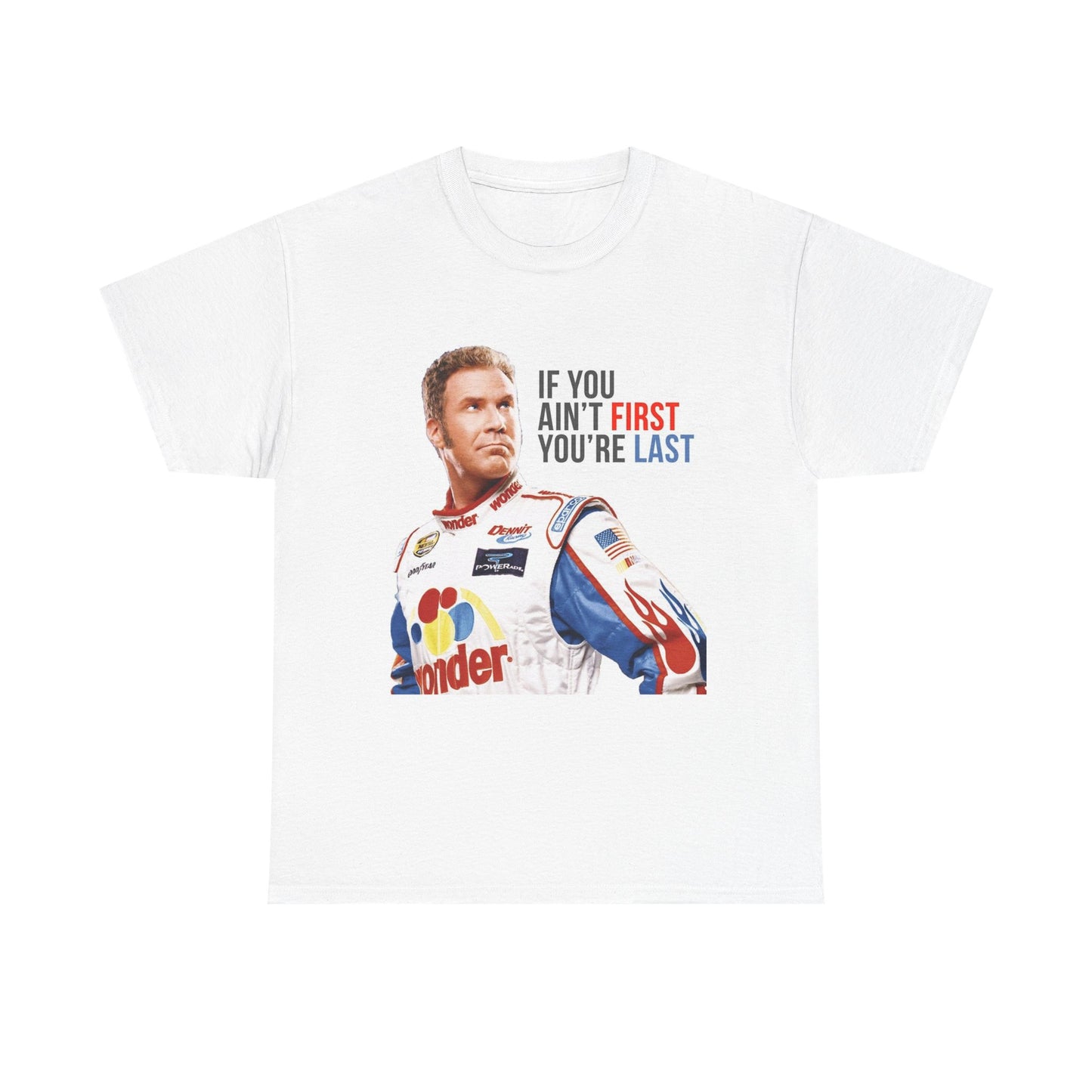 Ricky Bobby Talledega Nights Shirt Vintage I Was High Graphic TEE NEW FUNNY 1