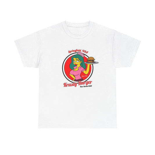 The Simpsons Graphic T Shirt Funny Springfield Unisex Heavy Cotton Tee