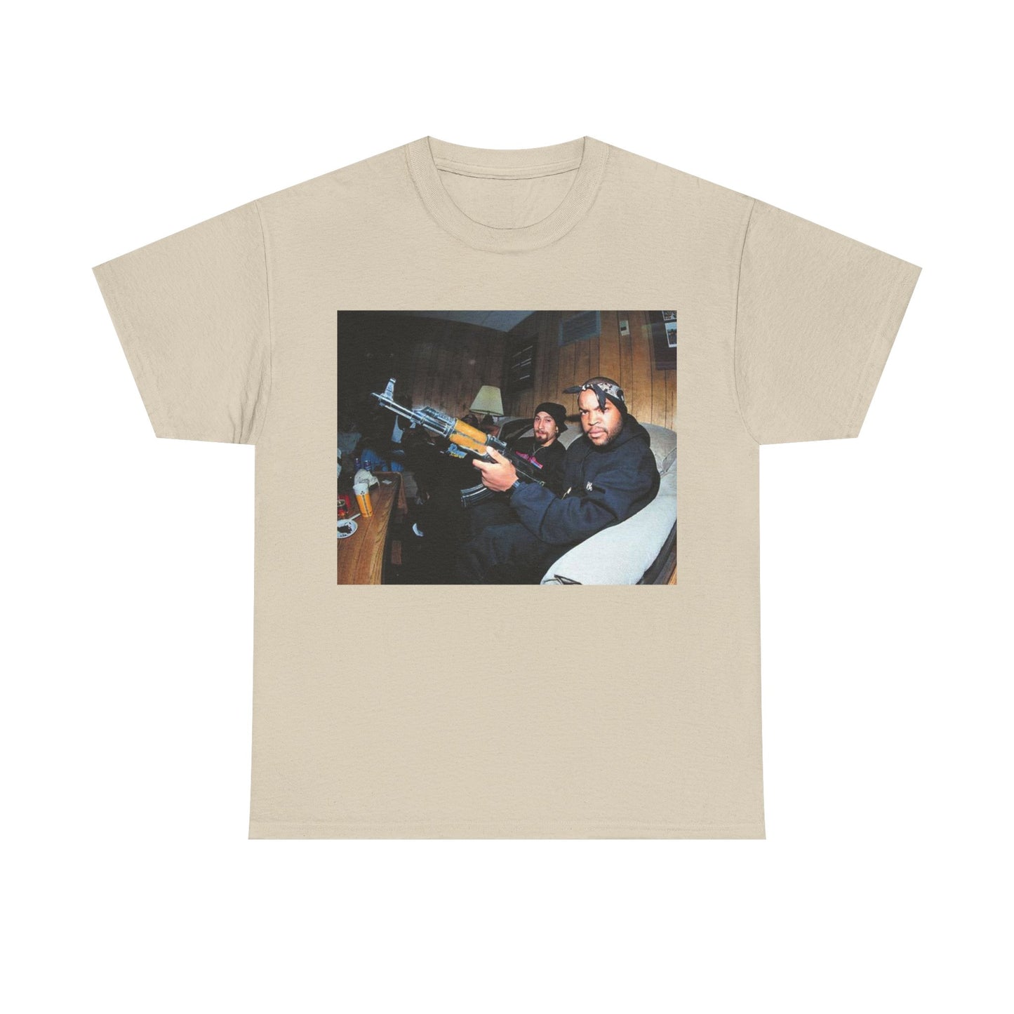 Ice cube T-shirt vintage 90s NWA California retro meme Unisex Heavy Cotton Tee