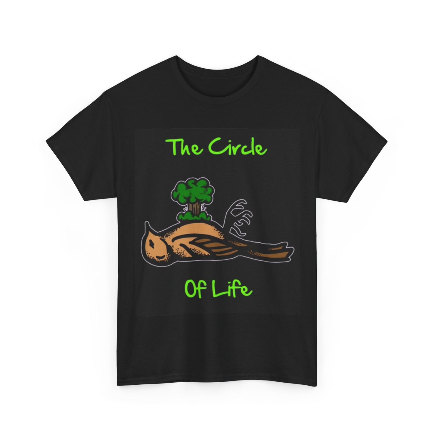 The Circle Of Life Funny Shirt Birds Wild Unisex Heavy Cotton Tee