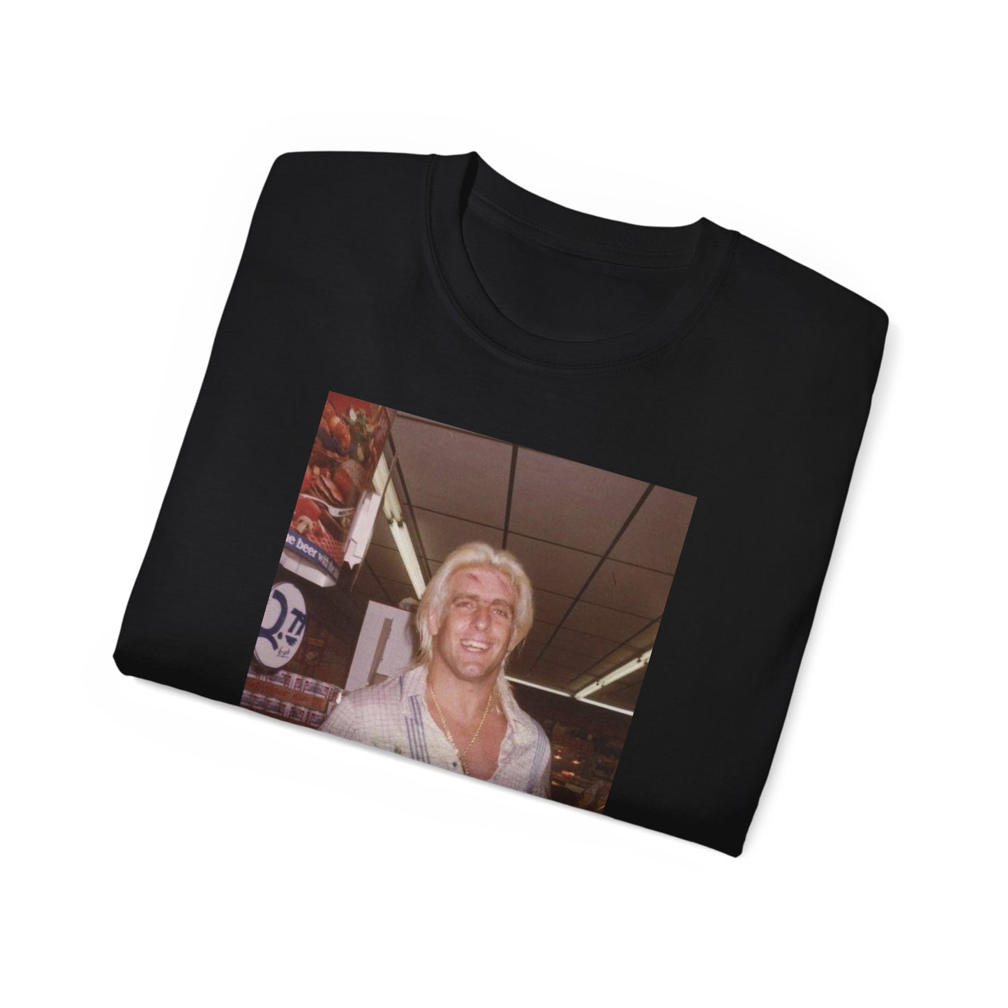 WWE ric flair wwf wrestling vintage Ultra retro classic hulk hogan Cotton Tee