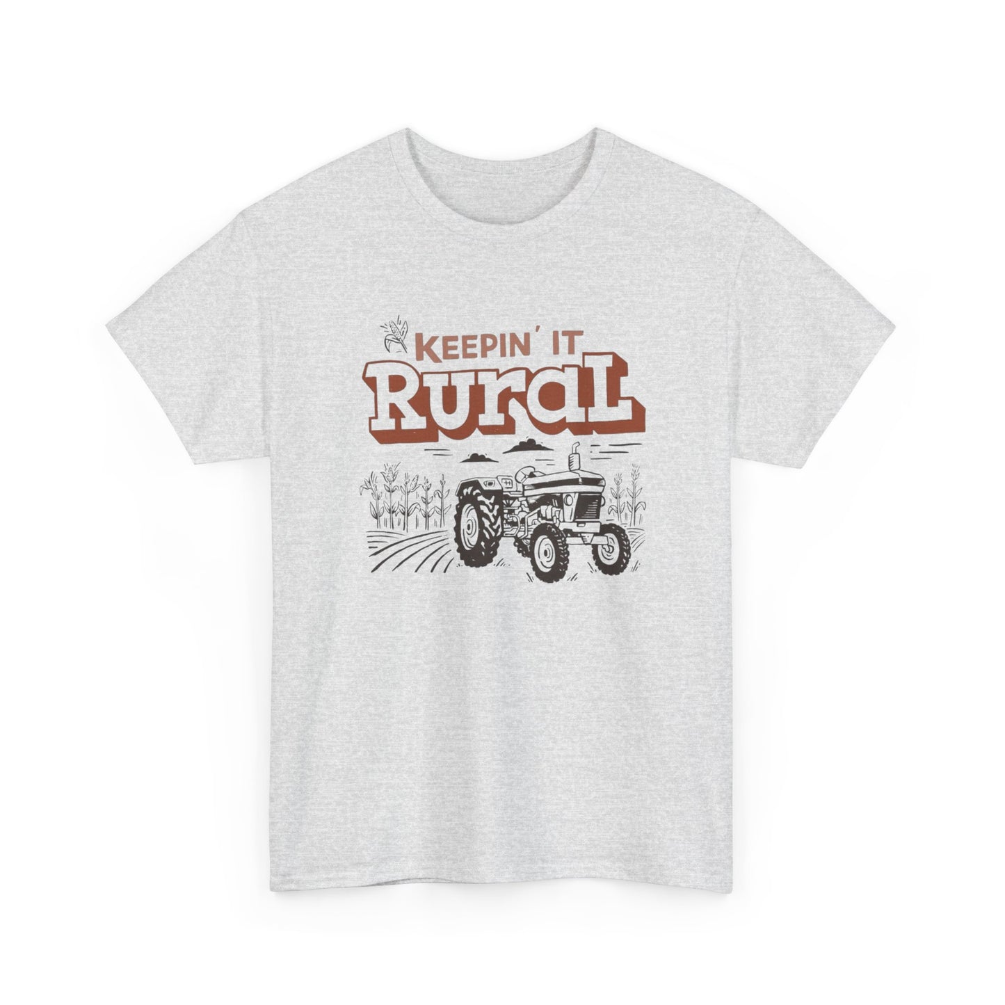 Keeping It Rural Graphic T Shirt Unisex Heavy Cotton Tee