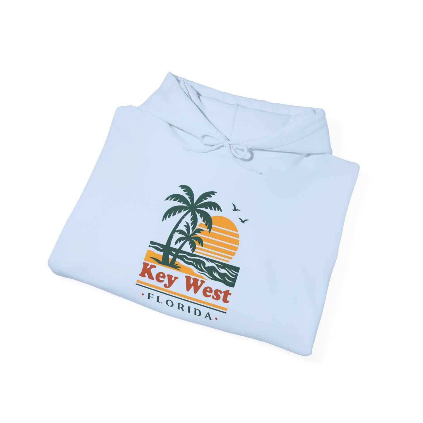 Key West Florida Graphic Hoodie Heavy Blend Sweatshirt NEW