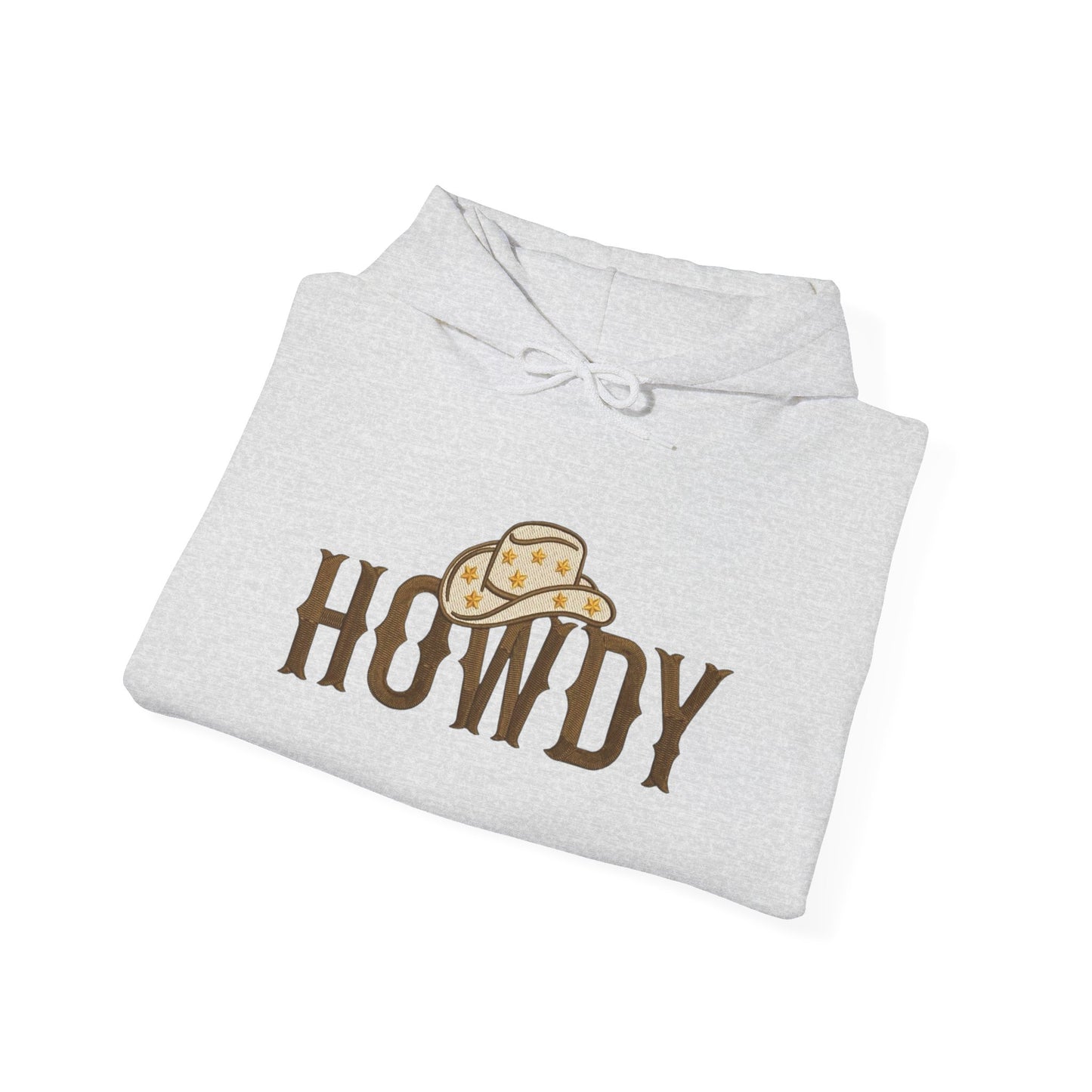 Howdy Cowboy Graphic Hoodie NEW Heavy Blend™ Hooded Sweatshirt