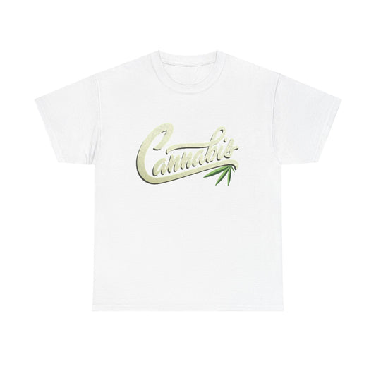 Cannabis Graphic T Shirt Logo Vintage Pot Merch Cali Unisex Heavy Cotton Tee