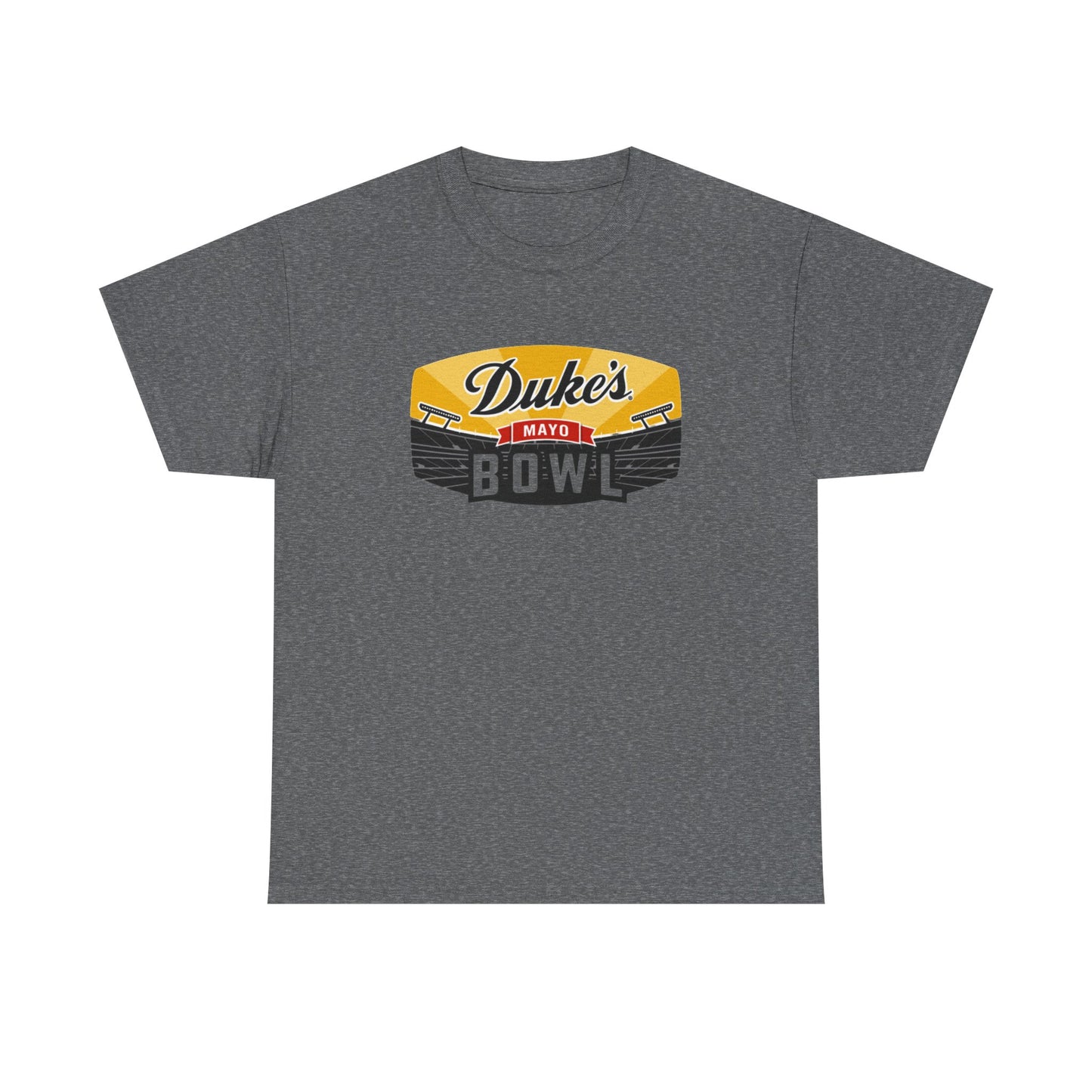 Dukes Mayo Graphic T Shirt Duke Bowl Retro Southern Unisex Heavy Cotton Tee