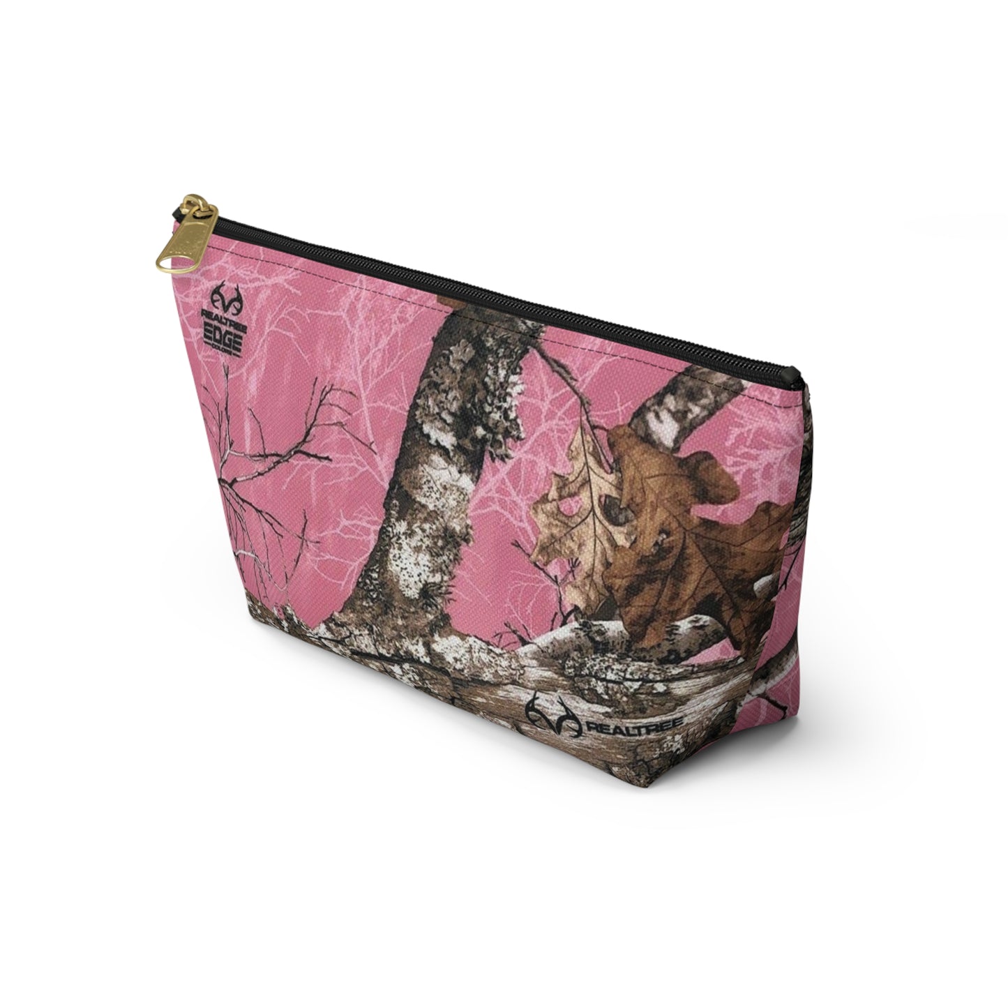 Pink Travel Bag Multi ColorAccessory Pouch w T-bottom