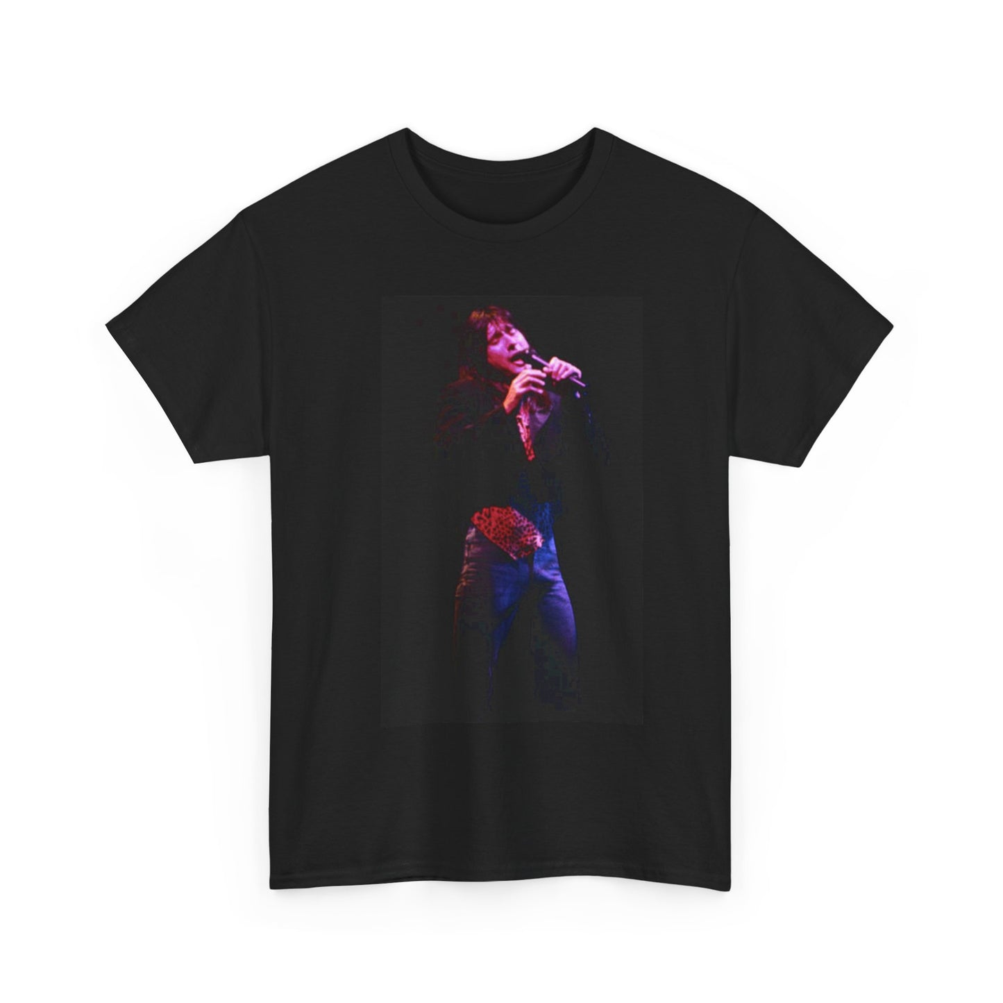 Steve Perry Journey Shirt Vintage Stage Retro 80s Unisex Heavy Cotton Tee