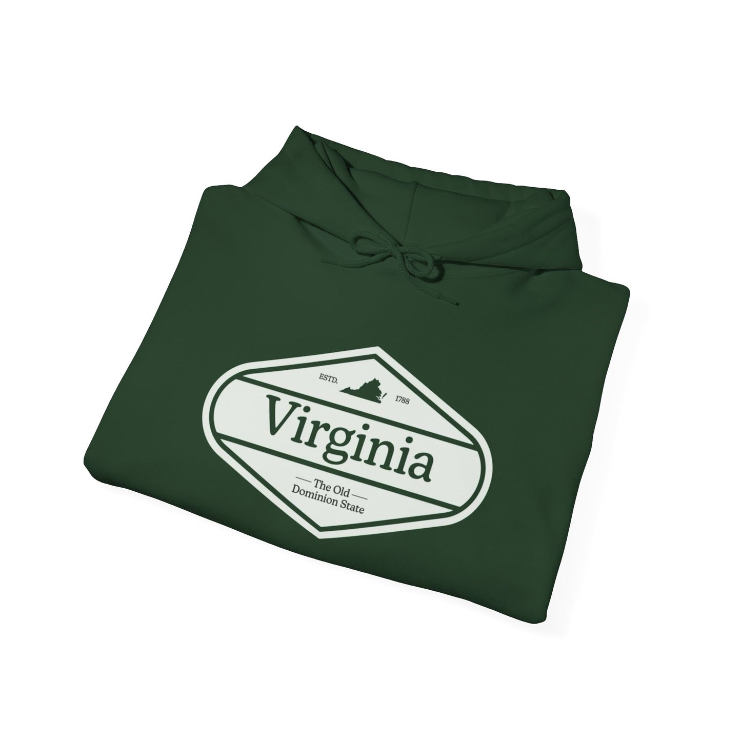 Virginia State Hoodie NEW ADULT Unisex Hooded Sweatshirt