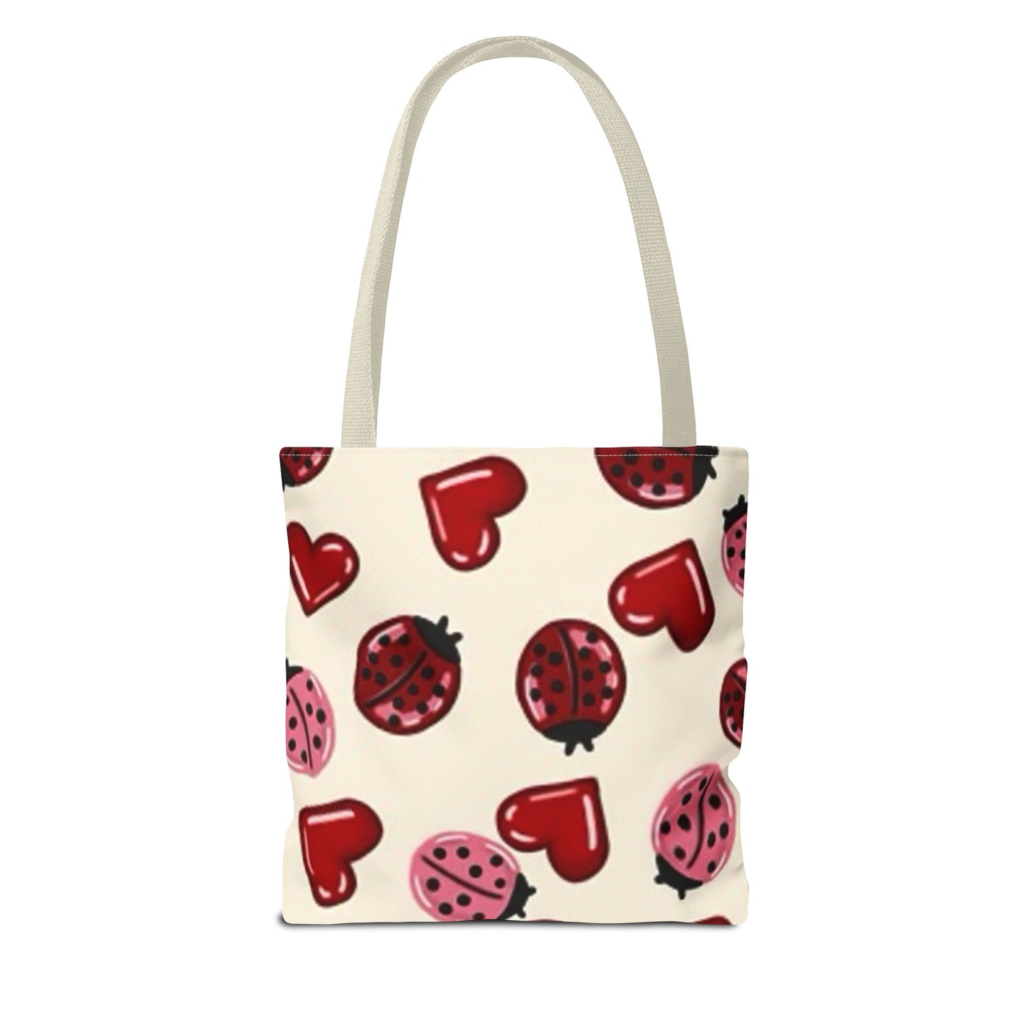 Ladybug Hearts All Over Print BRAND NEW Purse - Pocketbook - Travel Tote Bag