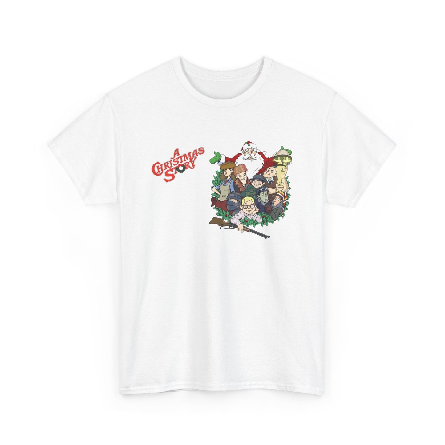 A Christmas Story Retro Graphic T Shirt NEW Unisex Heavy Cotton Tee GIFT