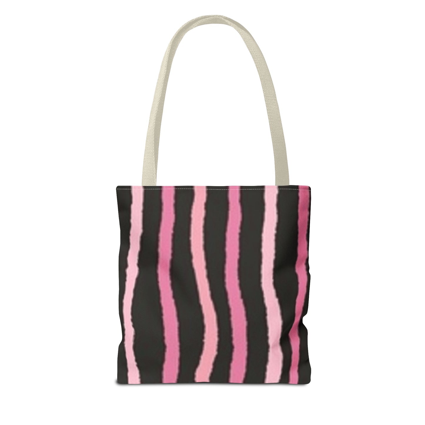 Pink Stripes BRAND NEW Modern Purse - Pocketbook - Travel Tote Bag (AOP)