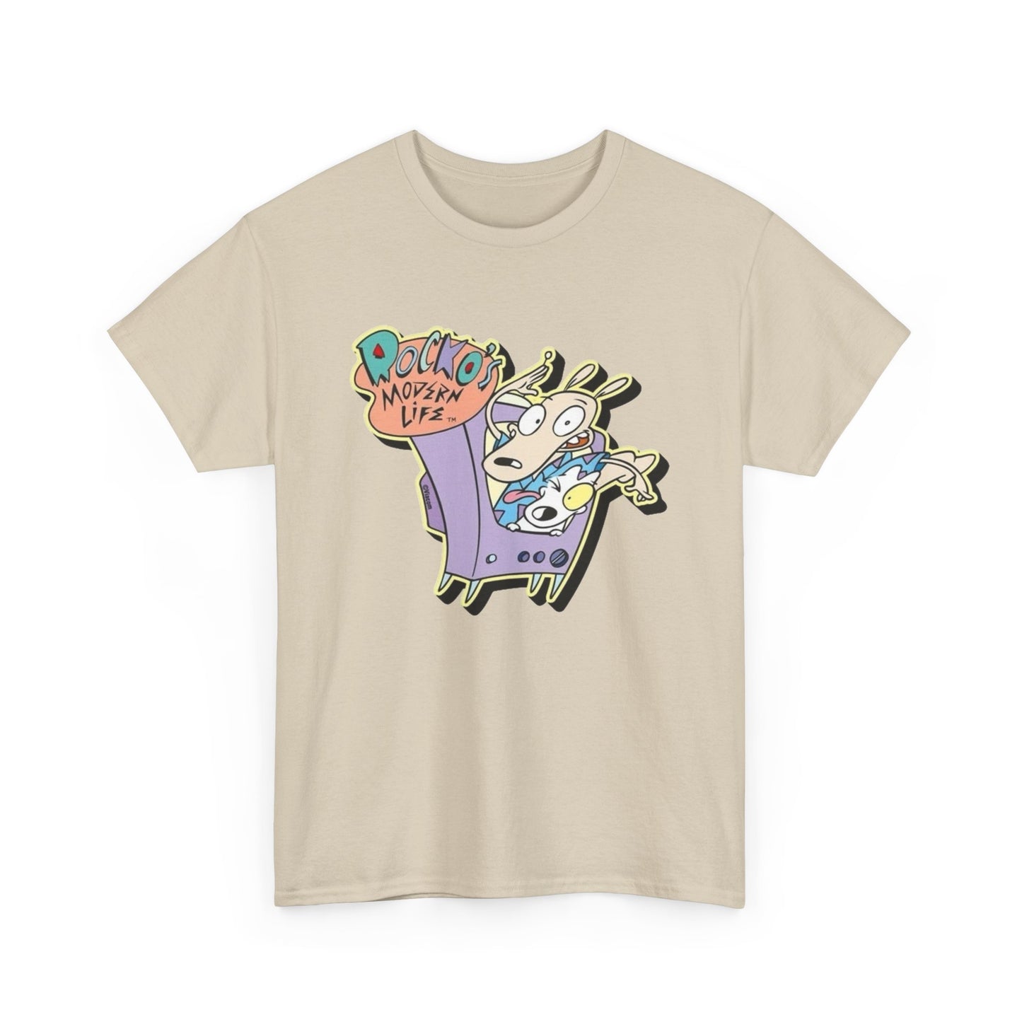 Rockos Modern Life Vintage 90's Graphic T Shirt NEW Vintage Unisex Heavy Cotton