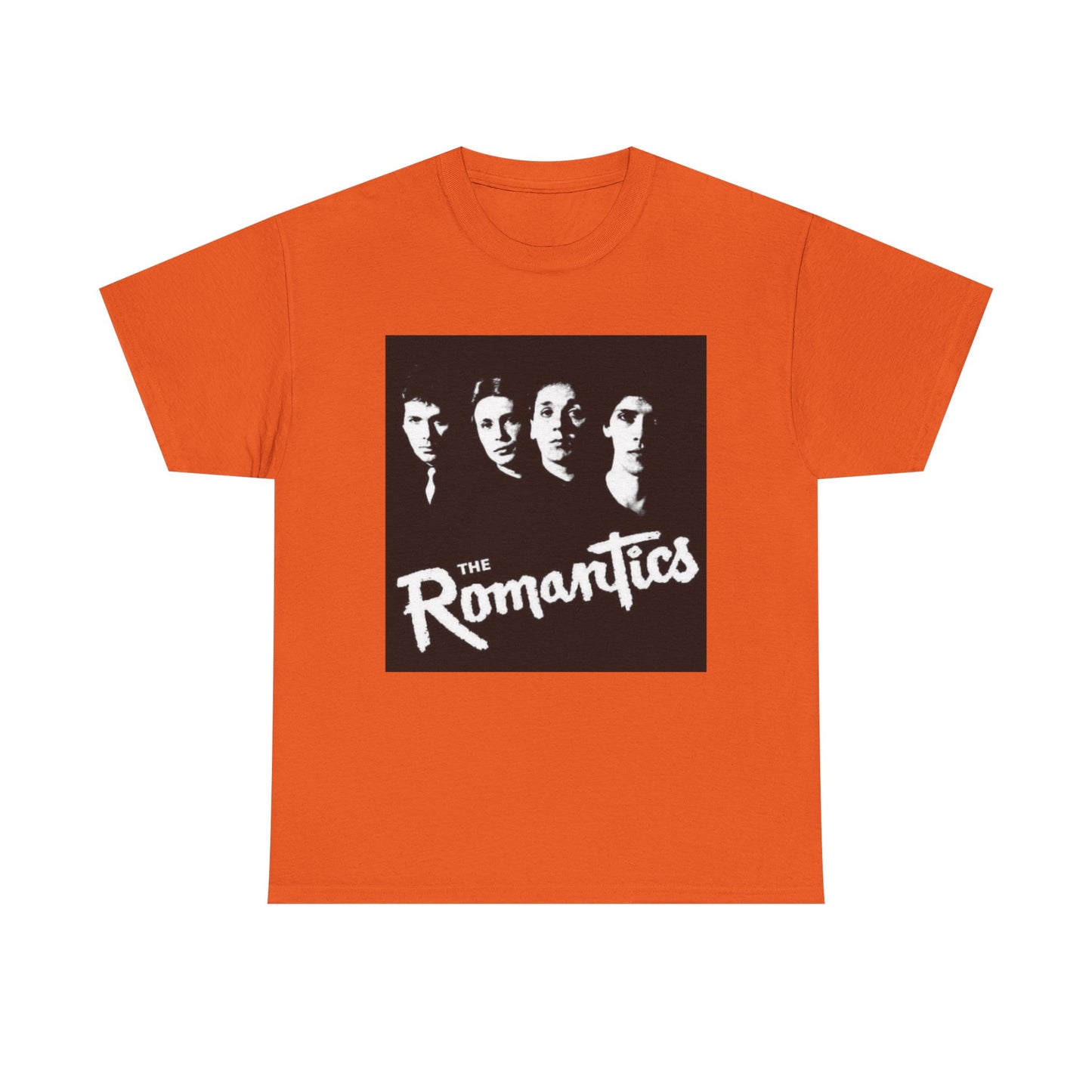 The Romantics Tshirt Retro Band Merch Vintage Unisex Heavy Cotton Tee