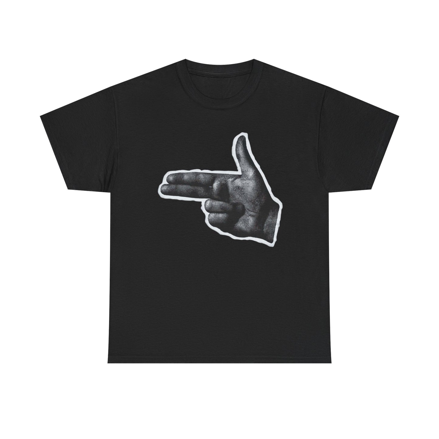 Finger Guns Graphic T Shirt Unisex Heavy Cotton NEW Tee