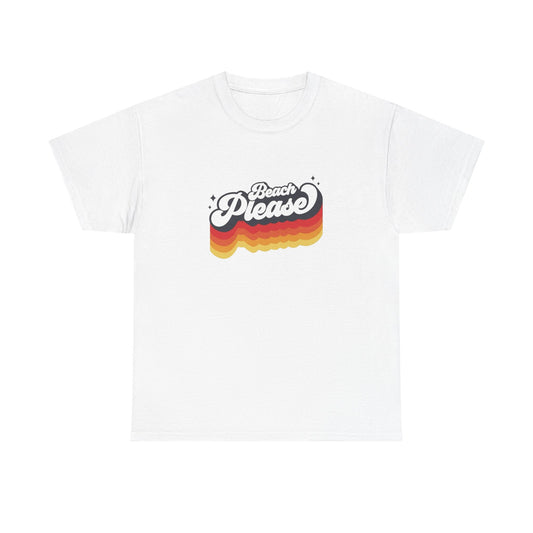 Beach Please Graphic T Shirt Unisex Adults NEW