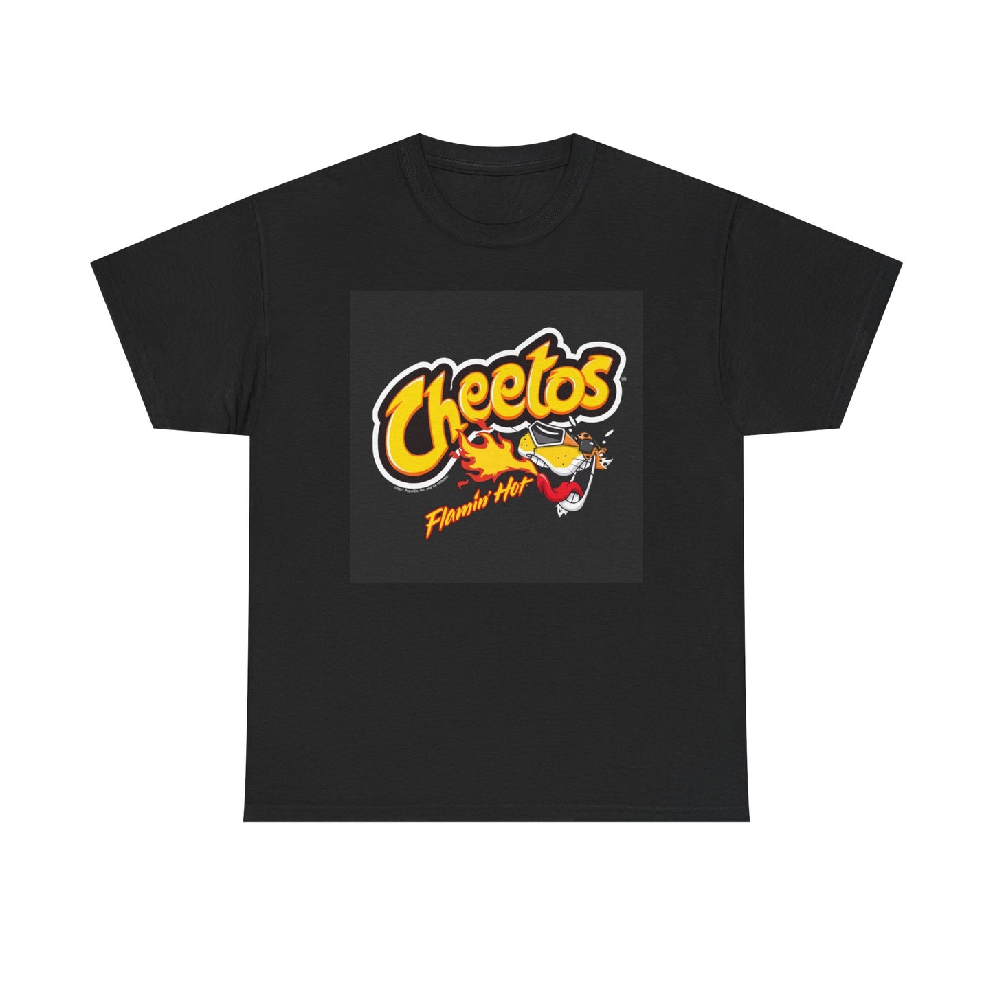 Cheetos Graphic T Shirt Unisex Heavy Cotton Tee