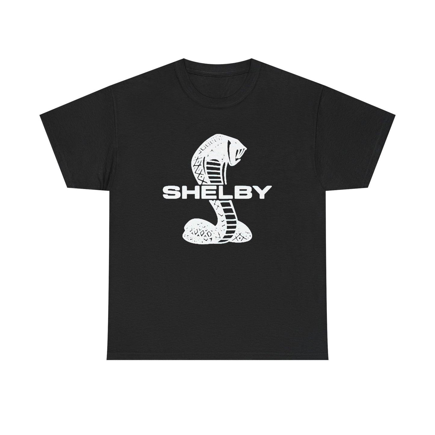 Shelby Graphic T Shirt Retro Ford Mustang Logo Vintage Unisex Heavy Cotton Tee