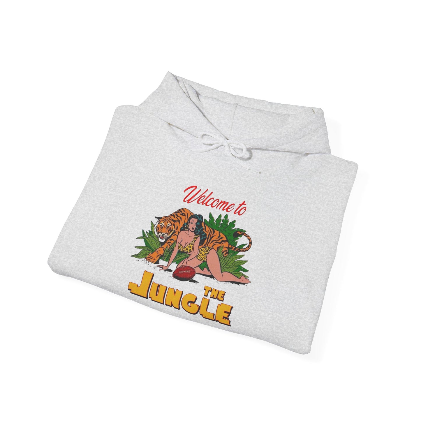 Welcome To The Jungle Graphic Hoodie Unisex Heavy Blend™ Hooded Sweatshirt