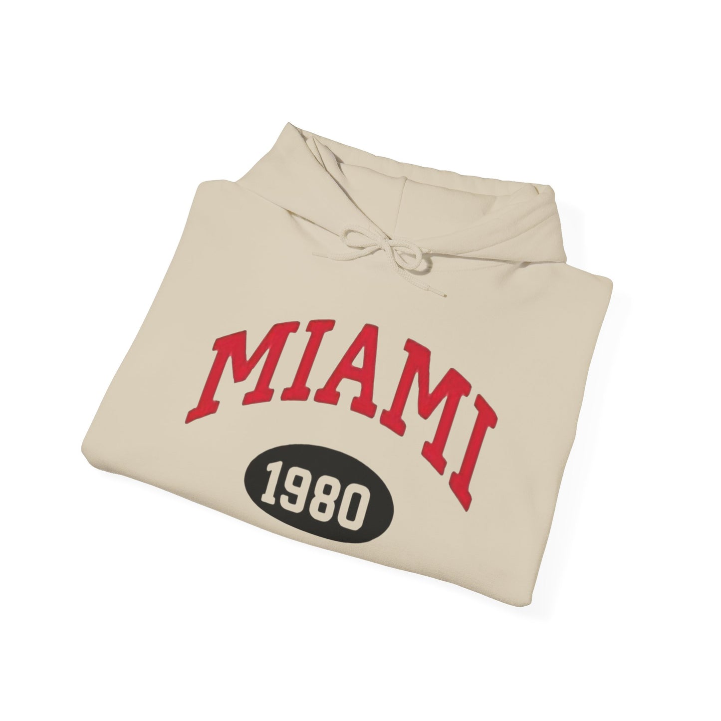 Miami 1980's Retro Graphic Hoodie Heavy Blend™ NEW Sweatshirt