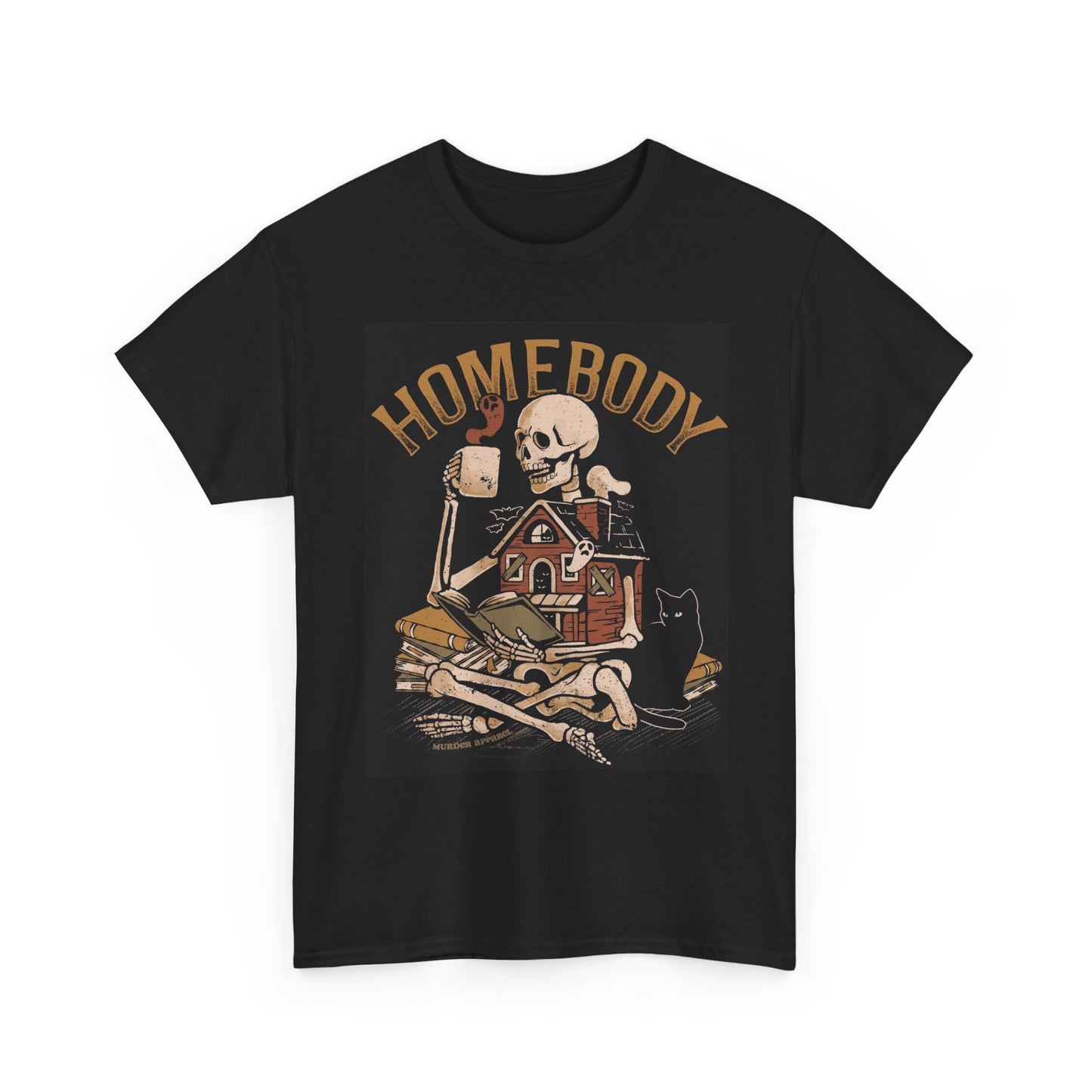 Homebody Funny Graphic T Shirt Cotton Tee