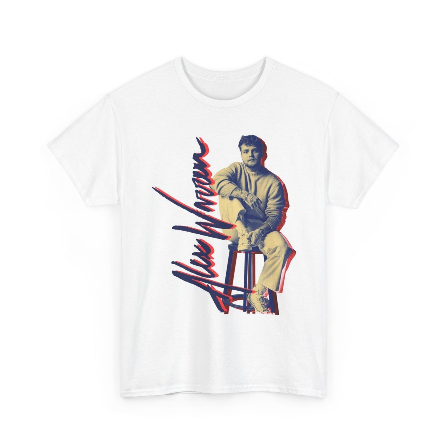 Alex Warren Graphic T Shirt Tour NEW Vintage Unisex Heavy Cotton Tee