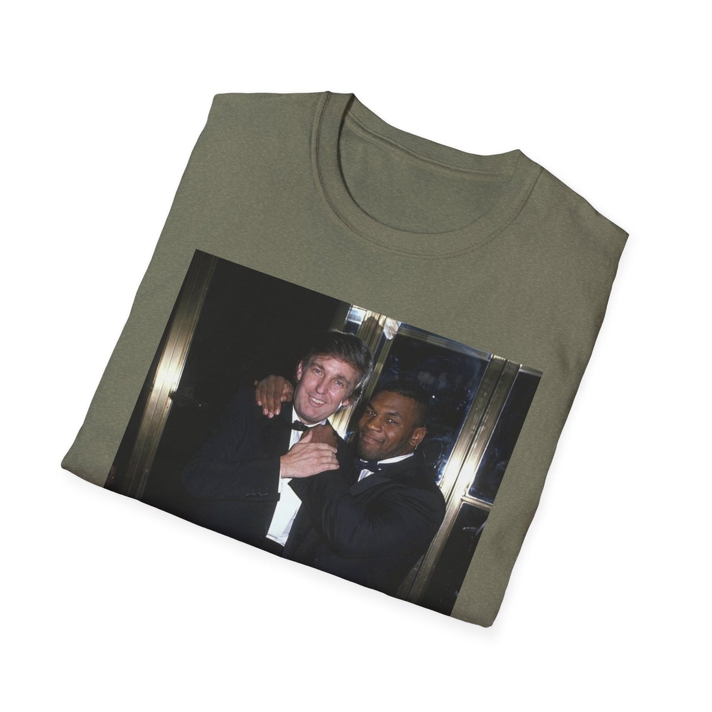 Mike Tyson trump tshirt 90s vintage party graphic gift style T-Shirt florida