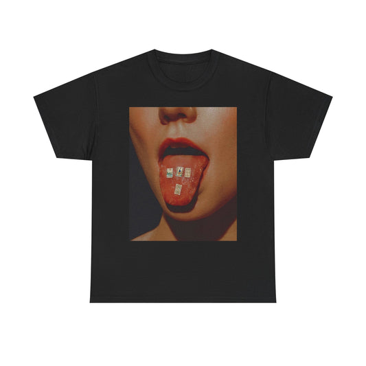 Acid Trip Time T Shirt Unisex Heavy Cotton Vintage Gift NEW