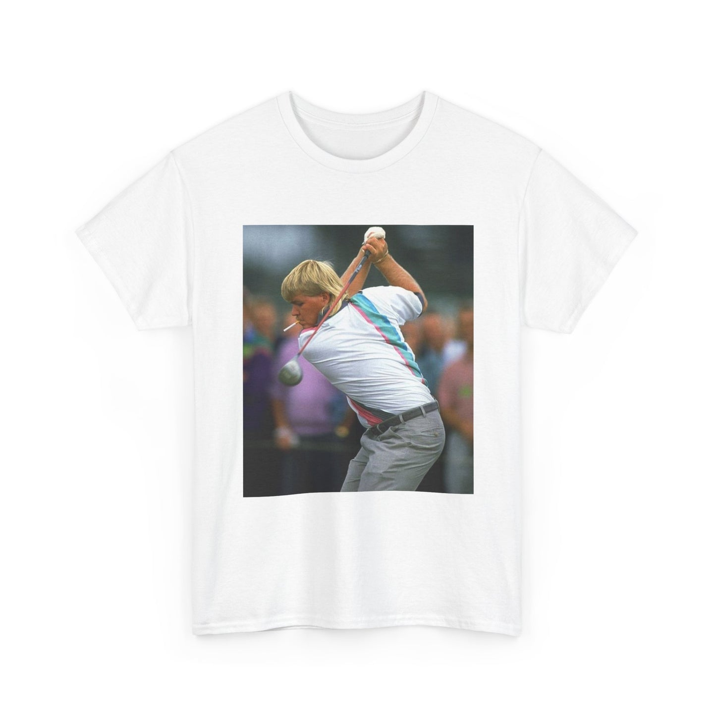 John Daly TShirt Masters golf club Tiger woods Vintage Unisex Heavy Cotton Tee