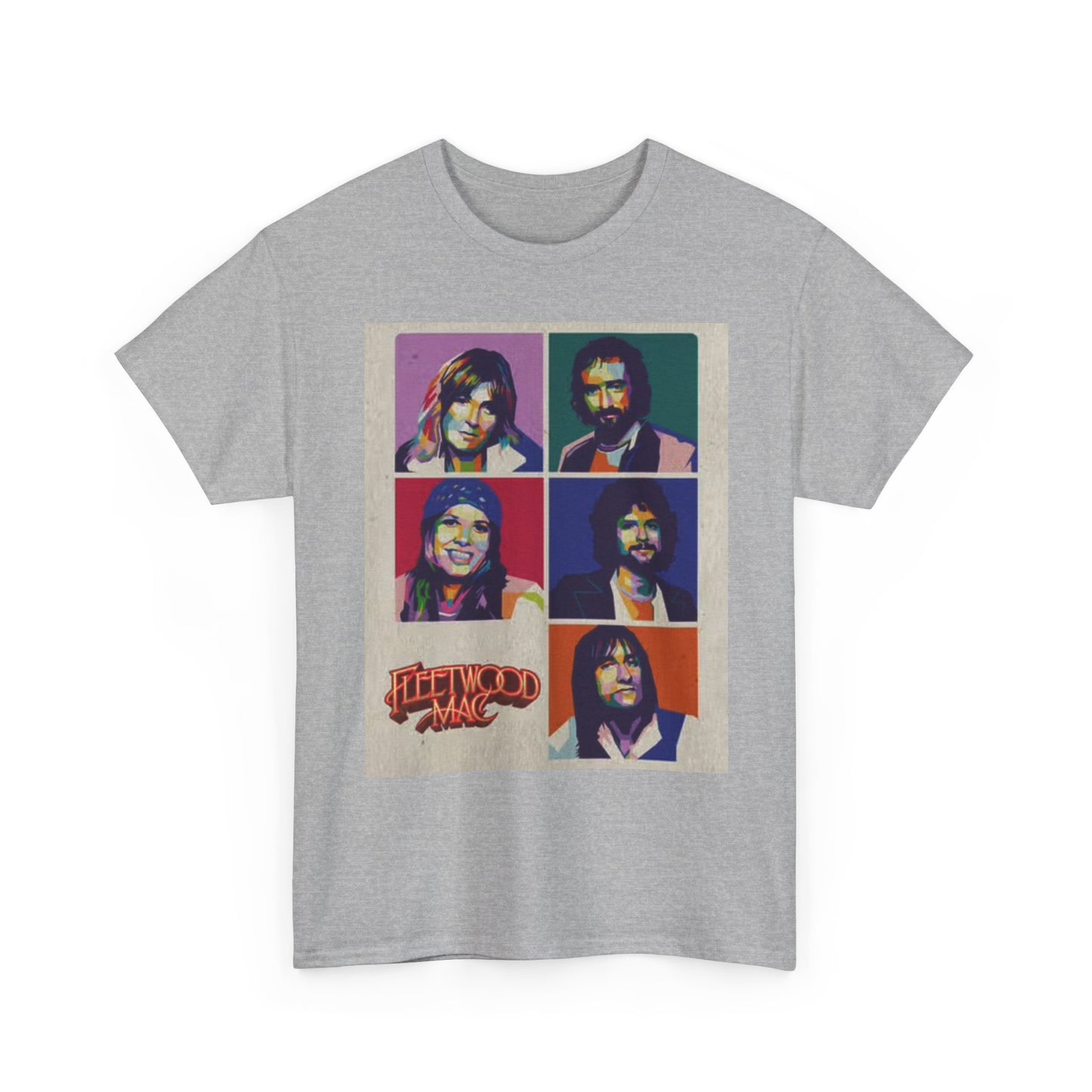 Fleetwood Mac Vintage Rock Shirt Retro 70s Unisex Heavy Cotton Tee