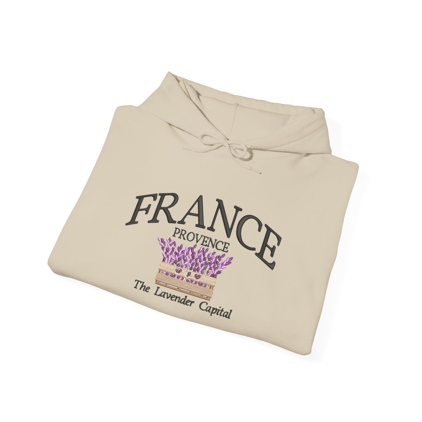 France Lavender Capitol Graphic Hoodie Heavy Blend Sweatshirt NEW