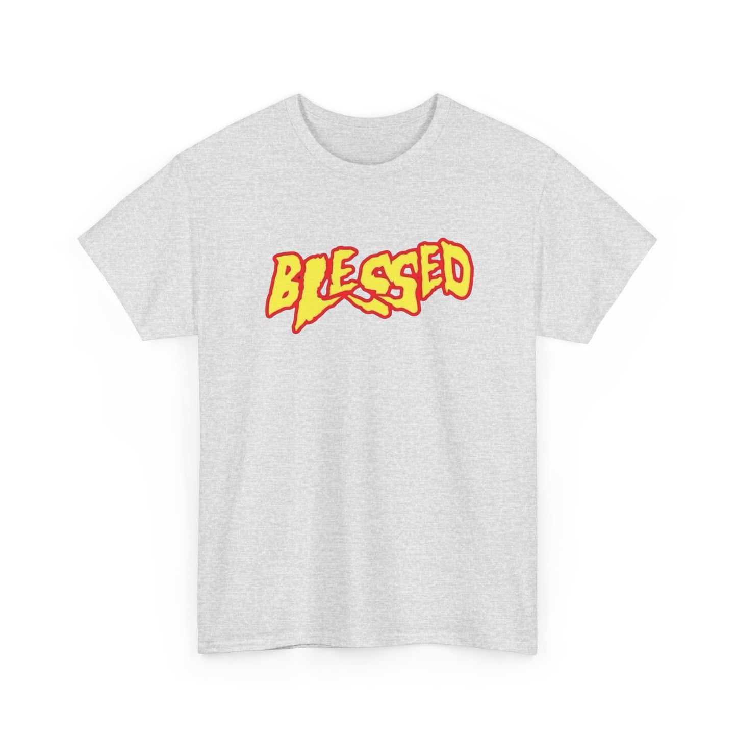 Blessed Skateboarding Graphic T-Shirt Unisex Heavy Cotton Tee
