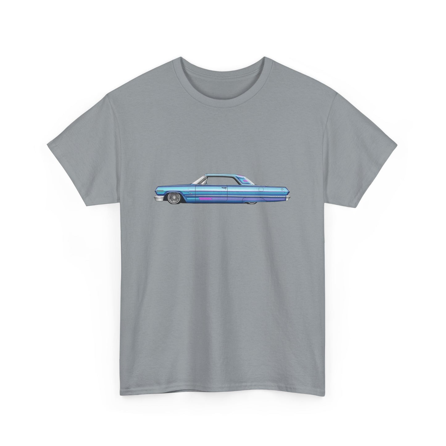 64 Impala Lowrider Cali Graphic T Shirt Unisex Heavy Cotton Tee NEW