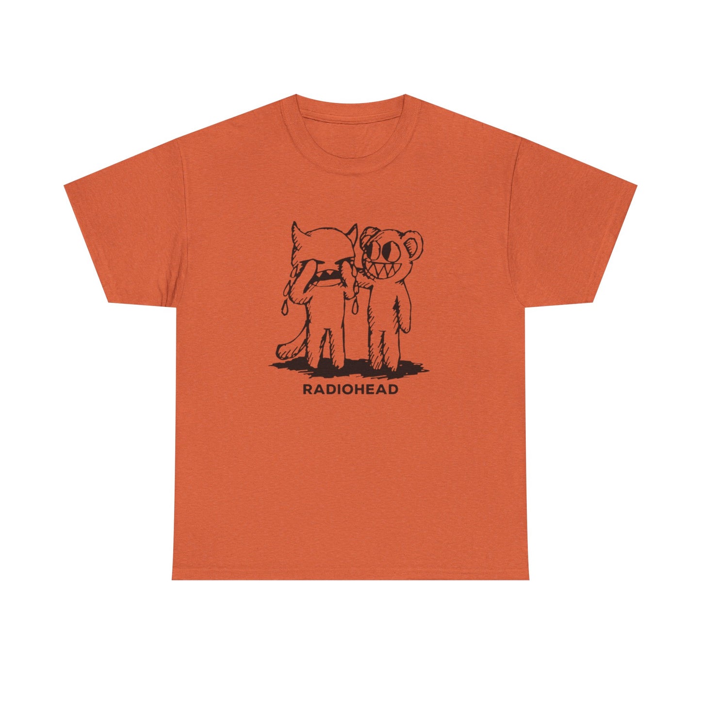 Radiohead Vintage Rock Graphic T Shirt NEW ADULT Heavy Cotton Tee