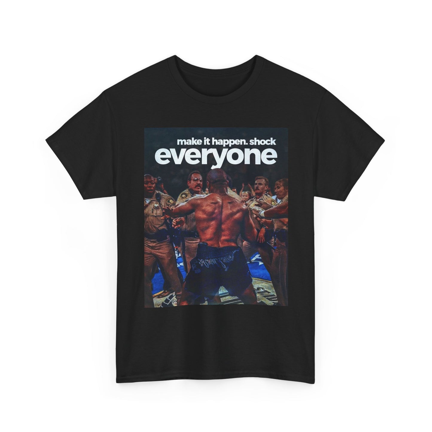Mike Tyson Motivation Graphic T Shirt S-5XL Unisex Heavy Cotton Tee