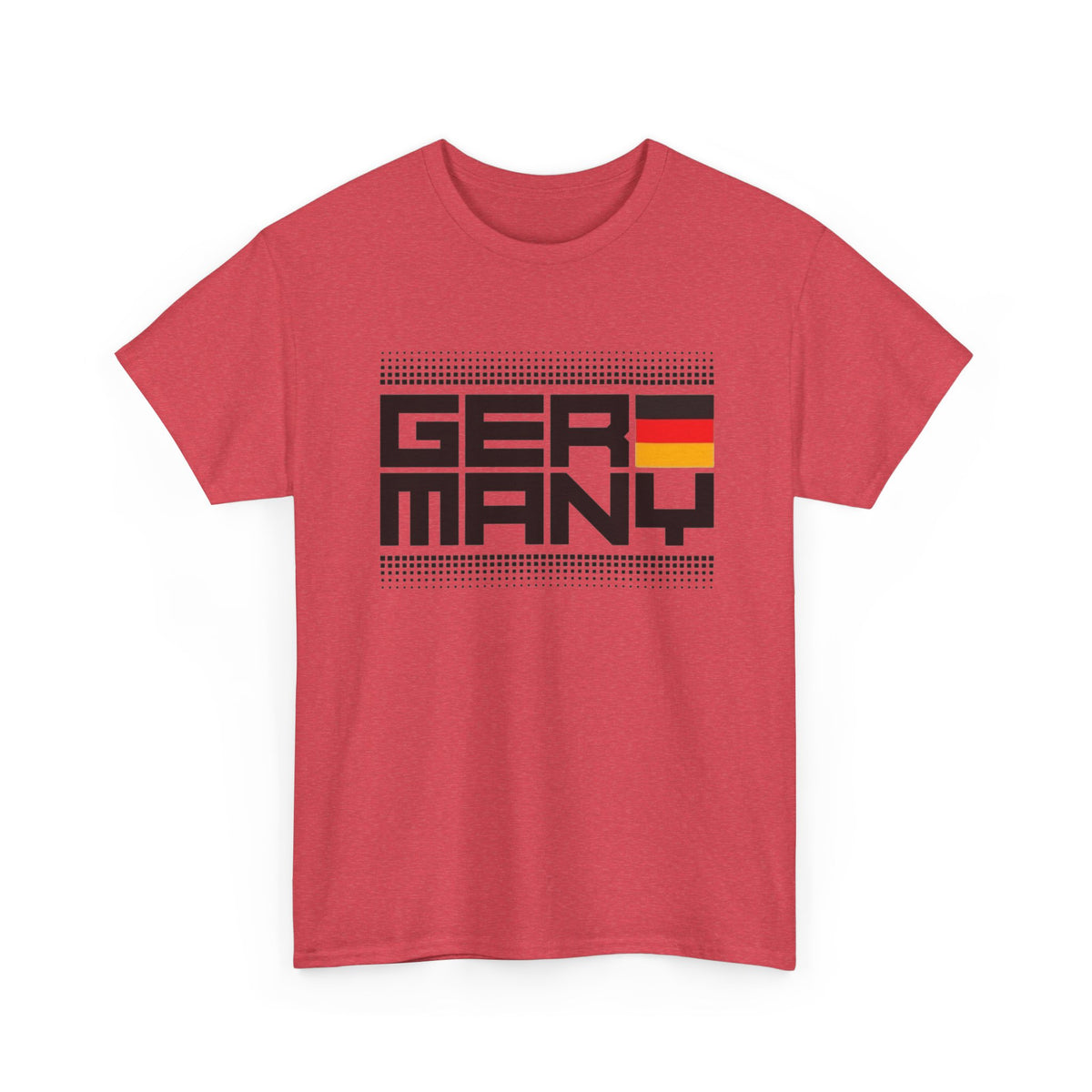 Germany Graphic T Shirt Men's Classic Flag Retro Heavy Cotton Tee