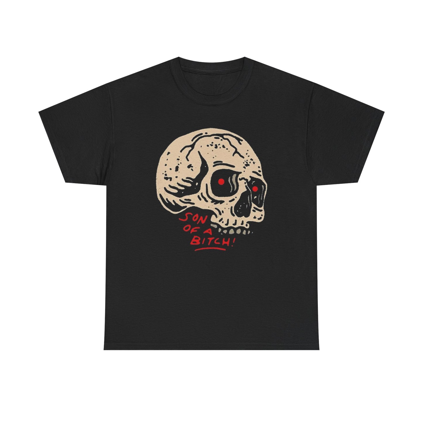 Son Of A Bitch Graphic T Shirt NEW ADULT Unisex Heavy Cotton Tee