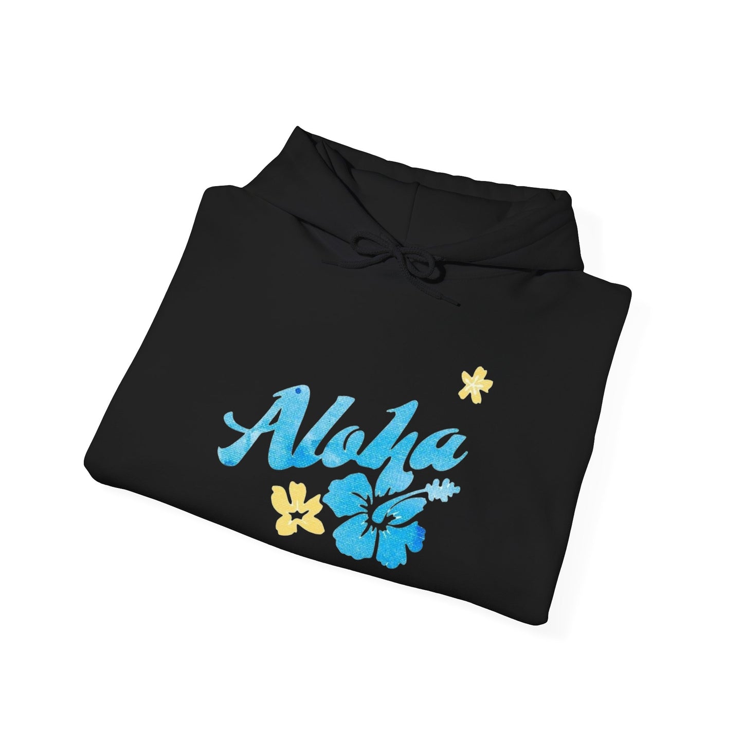 Aloha Hawaiian Tropical Graphic Hoodie Unisex Heavy Blend™ Hooded Sweatshirt