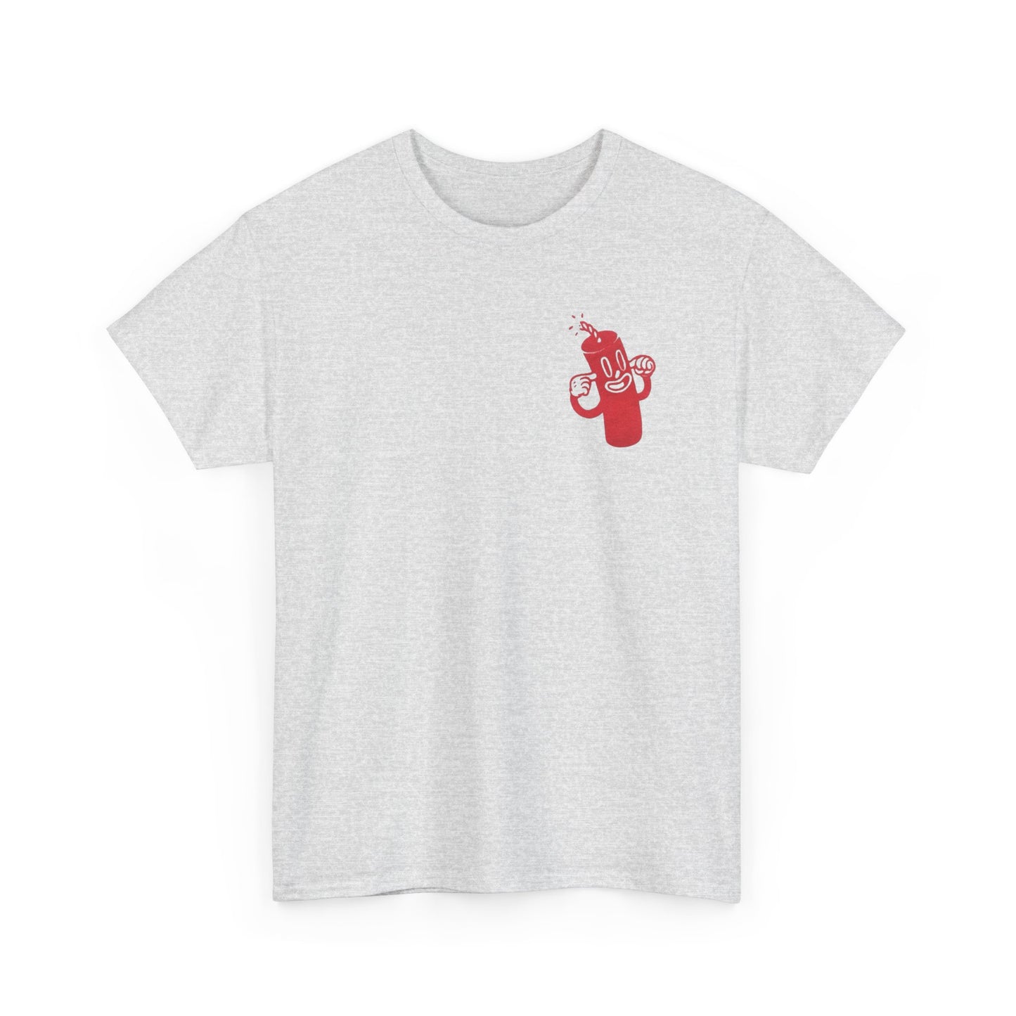 Fire Cracker Funny T Shirt Unisex Heavy Cotton Tee Gift