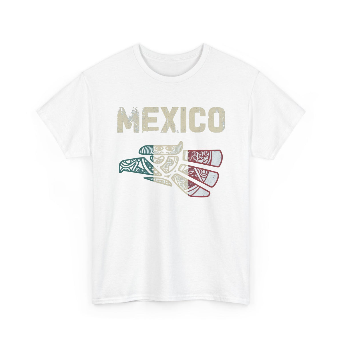 Mexico Flag Graphic T-Shirt Men's Graphic Tee retro