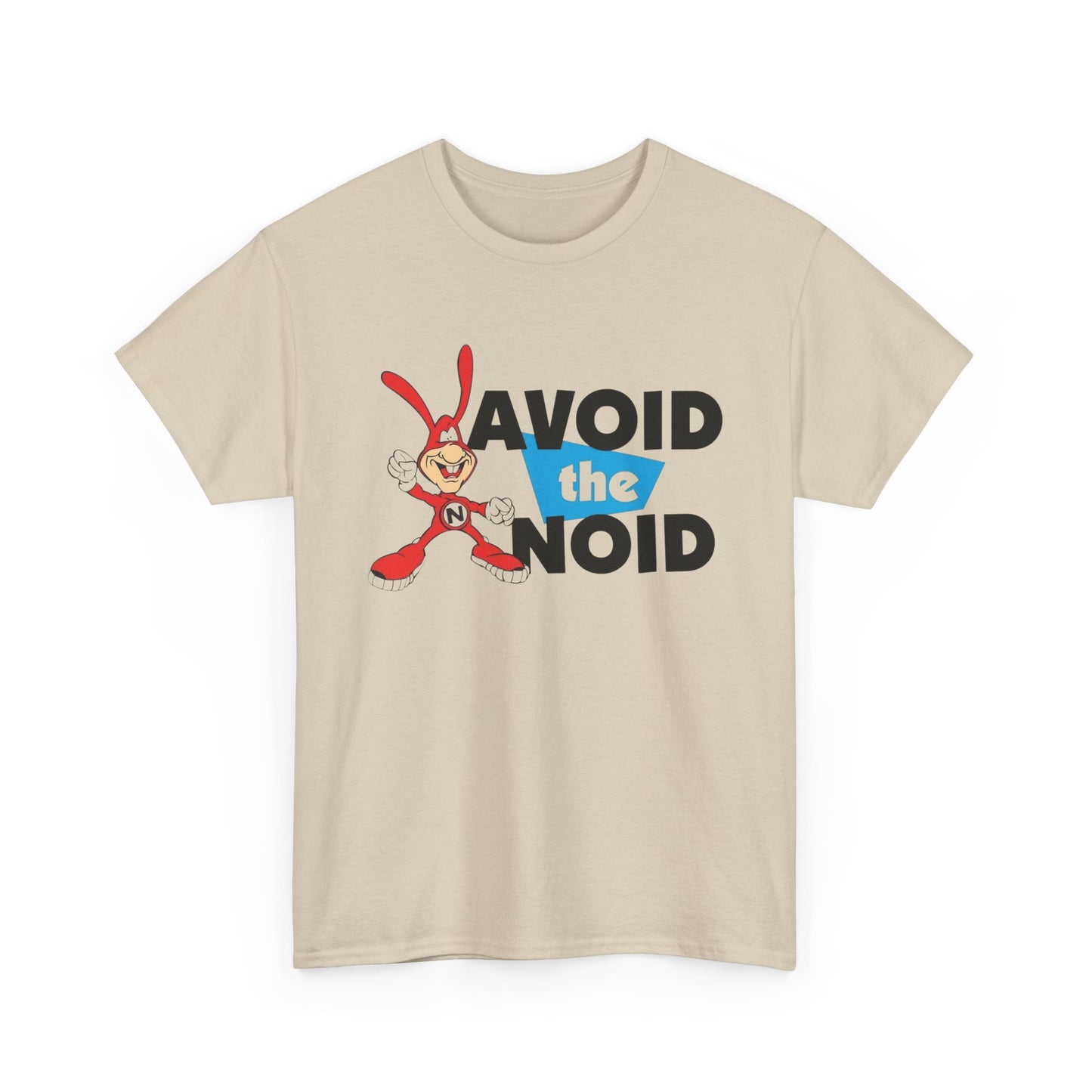 Avoid The Noid Graphic T Shirt Unisex Heavy Cotton Tee Gift