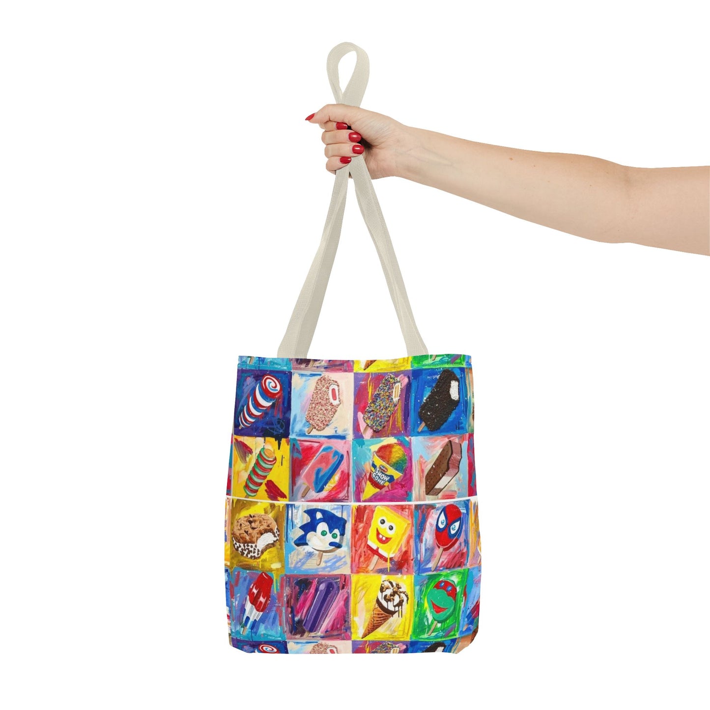 Ice Cream Retro BRAND NEW Modern Purse - Pocketbook - Travel Tote Bag (AOP)