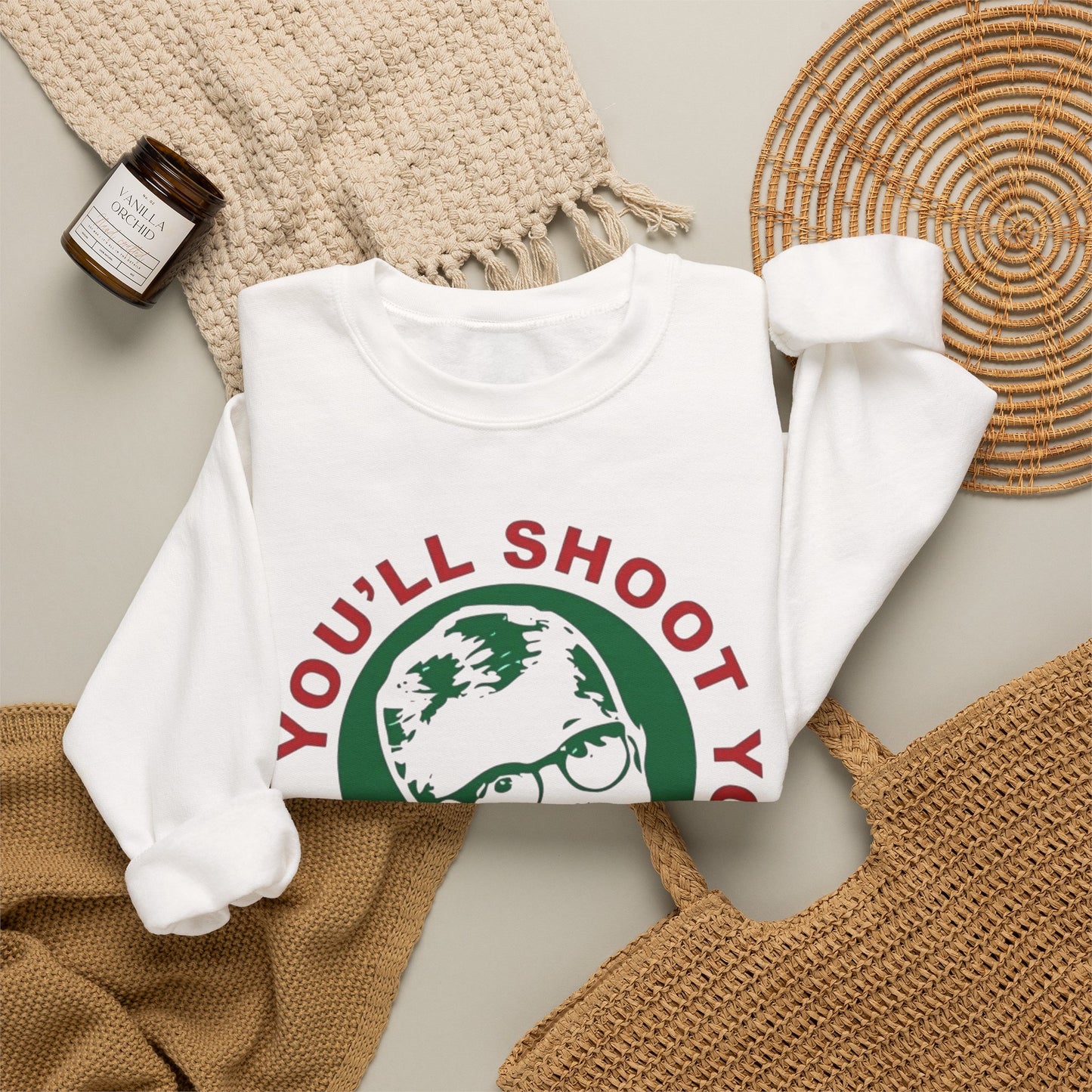 A Christmas Story Funny Sweater NEW Unisex Heavy Blend™ Sweatshirt Retro